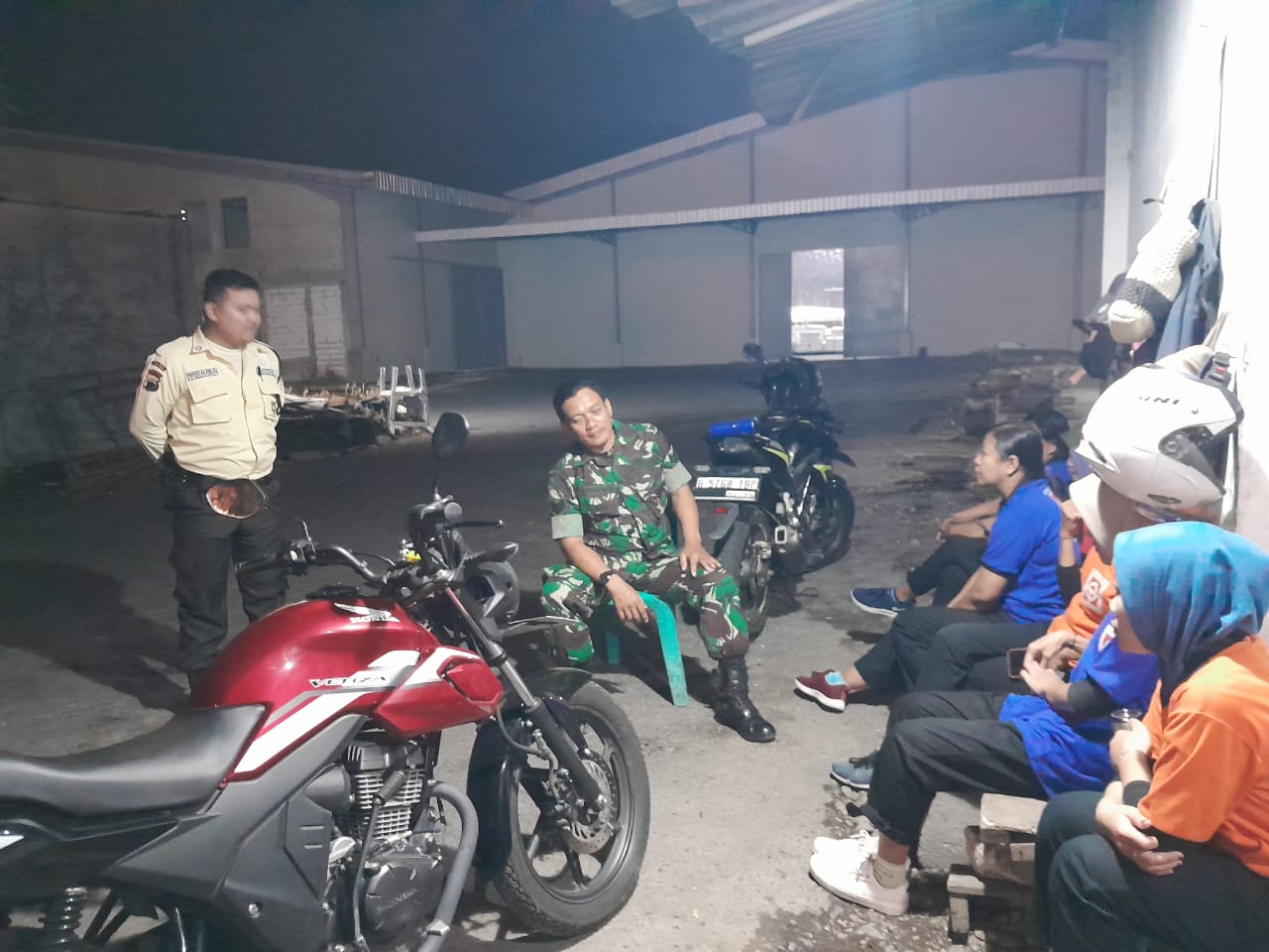 Koramil Teras gelar patroli malam untuk jaga keamanan wilayah Boyolali.