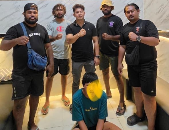 Keterangan foto:PWRI Bogor Raya mendesak polisi segera tangkap pelaku penganiayaan berat di Cigombong.