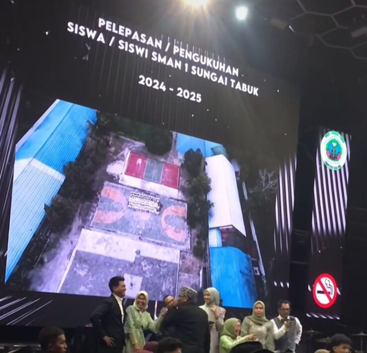 Orang tua siswa menolak lokasi perpisahan SMAN 1 Sungai Tabuk yang digelar di klub malam.