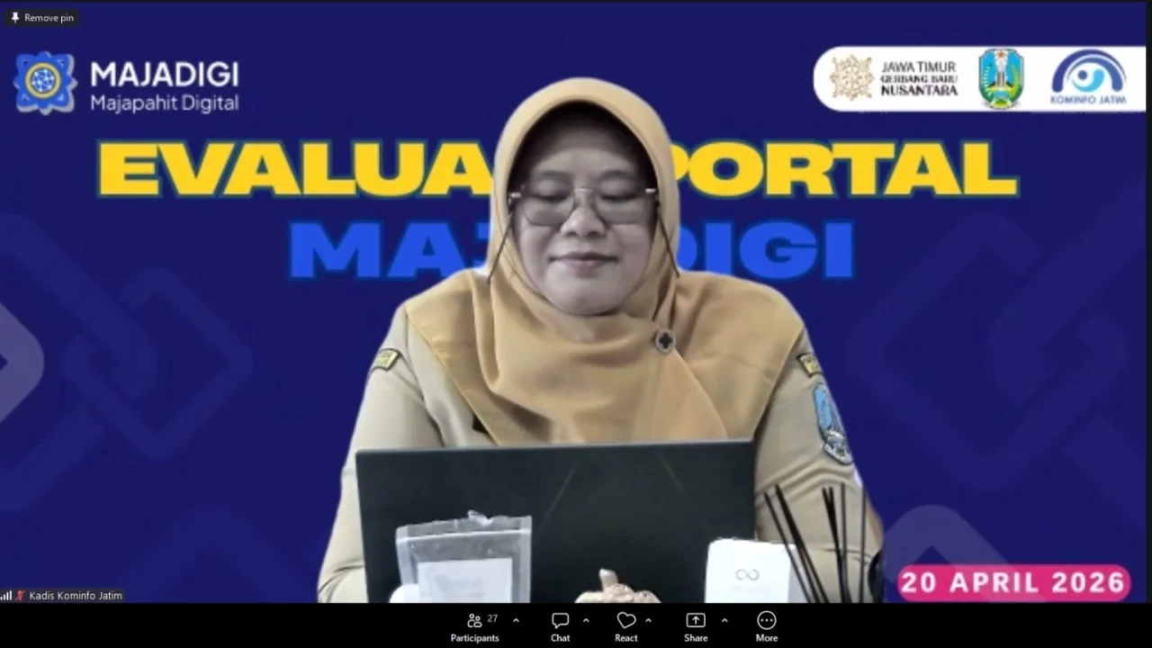Kominfo Jatim mengevaluasi dan memperkuat Majadigi untuk memperluas integrasi layanan publik digital di Jawa Timur.