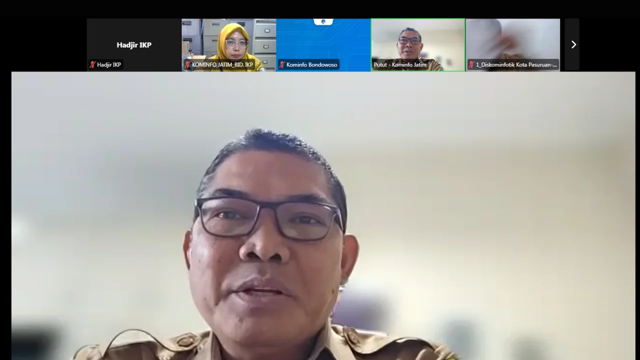 Keterangan Foto: Sosialisasi KPIP 2026 oleh Diskominfo Jatim untuk memperkuat transparansi dan partisipasi publik.