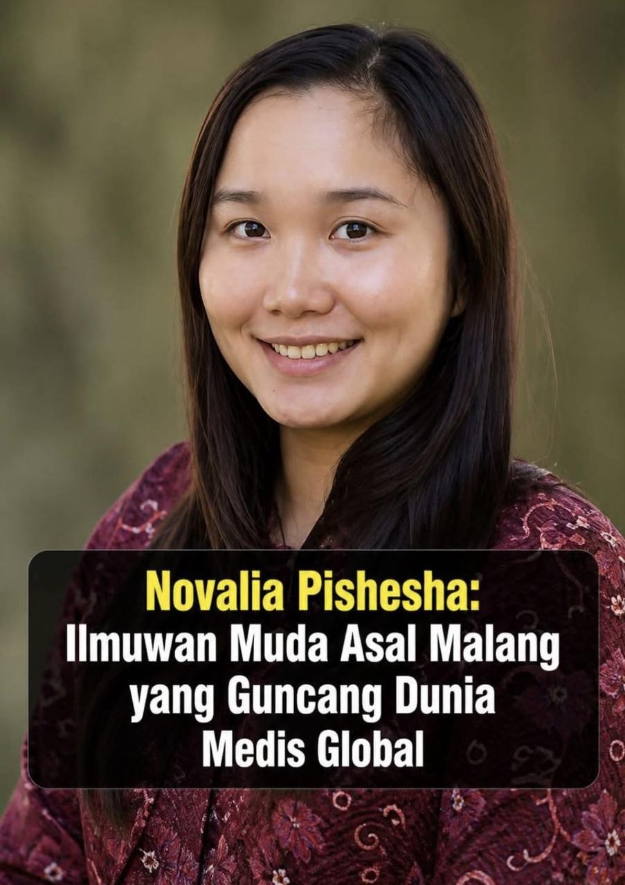 Ilmuwan asal Malang, Novalia Pishesha, saat memimpin riset imunoterapi dan rekayasa sel darah merah di laboratorium bioteknologi Amerika Serikat.