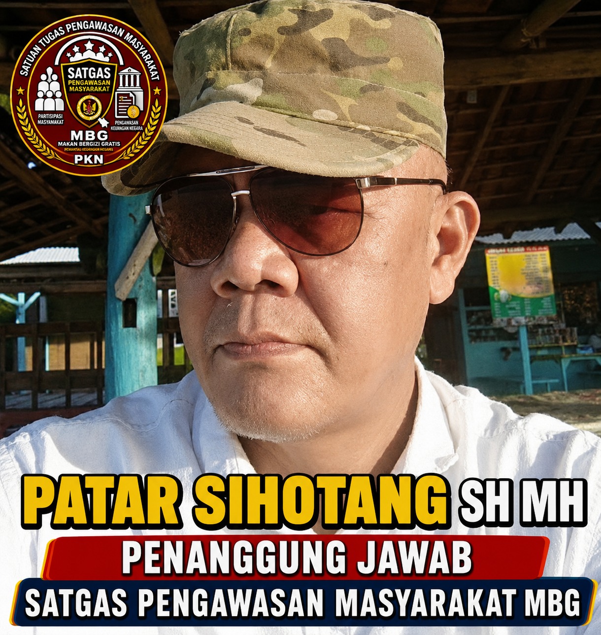 Patar Sihotang menyampaikan pembentukan Satgas Wasmas MBG untuk mendukung pengawasan Program Makan Bergizi Gratis.