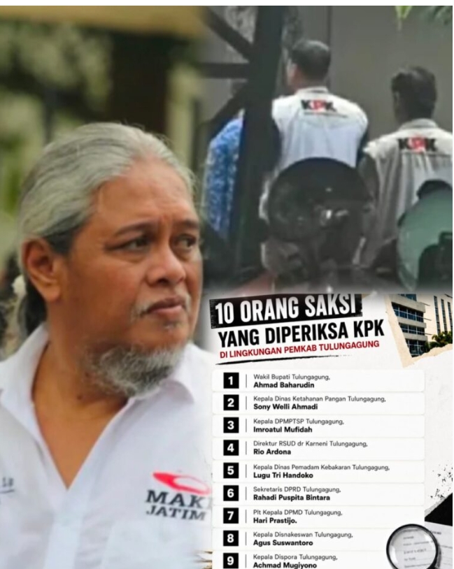 Skandal operasi tangkap tangan (OTT) yang menyeret Bupati Tulungagung nonaktif Gatut Sunu Wibowo kini berkembang menjadi ledakan besar yang mengguncang birokrasi daerah di Jawa Timur