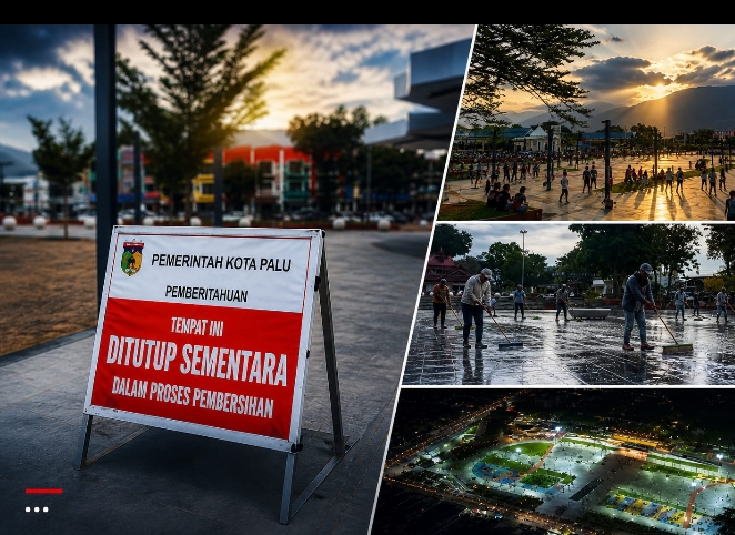 Aktivitas UMKM di Lapangan Vatulemo mendorong perputaran ekonomi warga Palu.