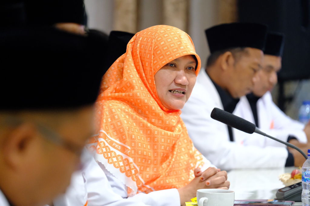 Pengurus PKS Jatim dan jajaran Polda Jatim saat memperkuat sinergi menjaga keamanan dan ketertiban masyarakat.