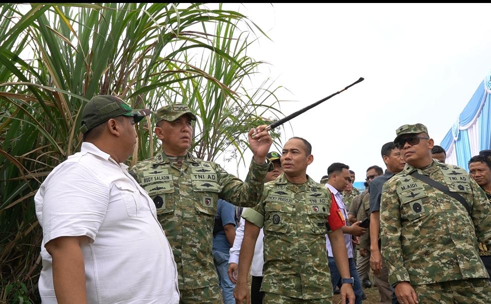 Dalam kegiatan tersebut, Dandim 0814/Jombang memaparkan rencana pembangunan Brigif dan Yonif TP di atas lahan seluas 86,49 hektare, termasuk pembangunan tahap awal berupa empat barak, rumah dinas, gudang munisi kaliber kecil, serta fasilitas pendukung lainnya.