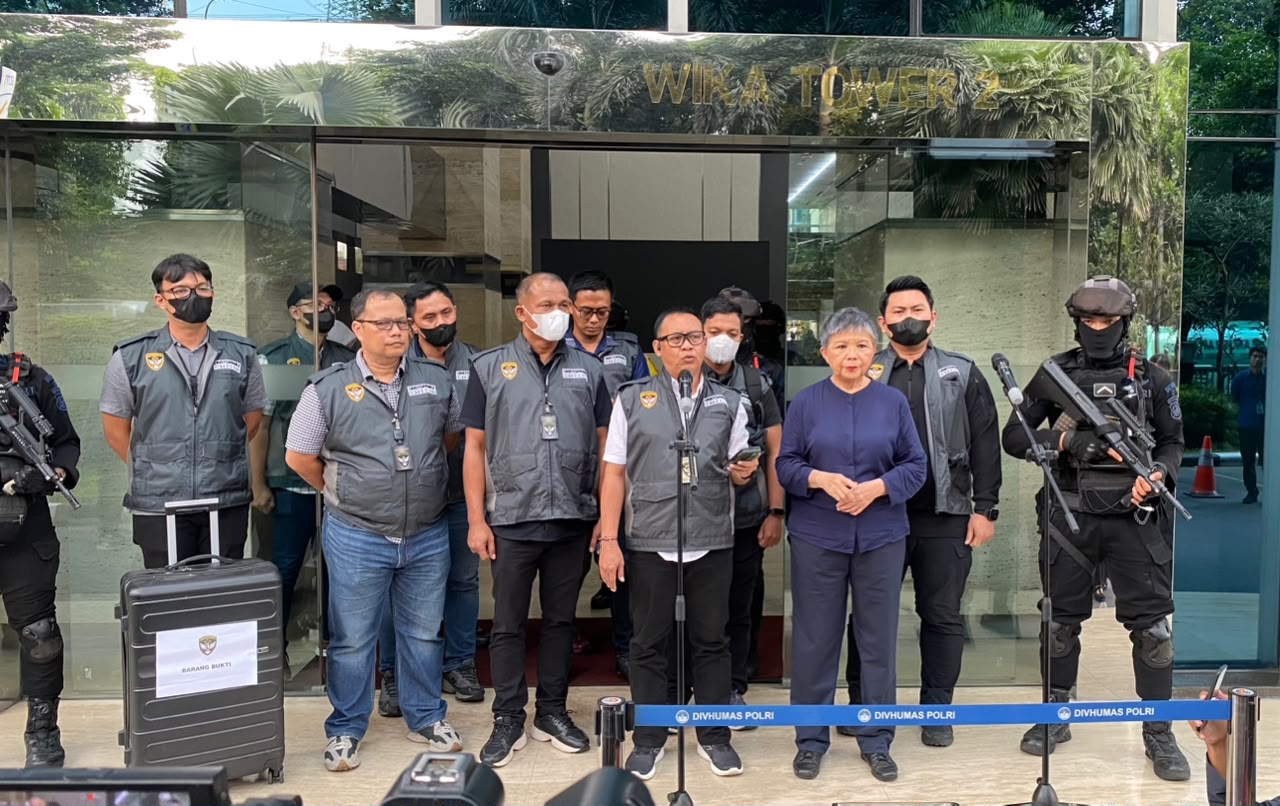 Ketua Tim Penyidik Dittindak Kortastipidkor Polri, Kombes Pol. Gunawan, menjelaskan bahwa penggeledahan merupakan bagian dari rangkaian penyidikan yang tengah berjalan terhadap dugaan korupsi pada proyek strategis tersebut.