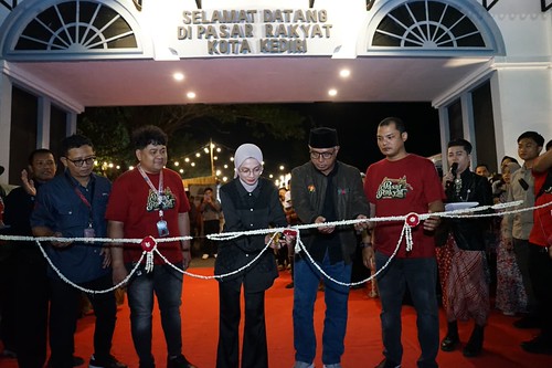 Vinanda Prameswati Dorong Ekonomi Lokal Lewat Pasar Rakyat Kota Kediri 2026