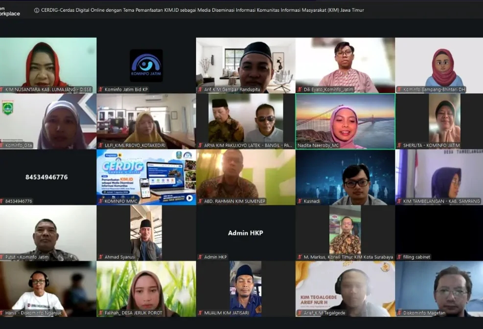 Diskominfo Jatim Dorong KIM Aktif di KIM.ID untuk Perluas Diseminasi Informasi