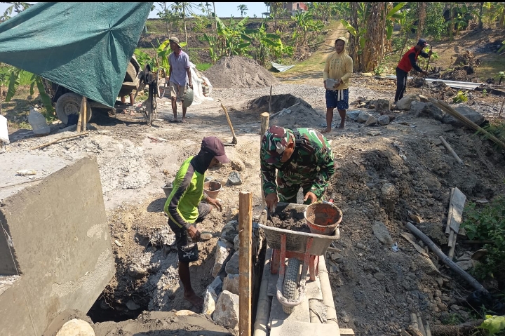 Jembatan Beton Kedungwaduk Terus Dikebut, Progres Pembangunan Hari Ini Tembus 49%
