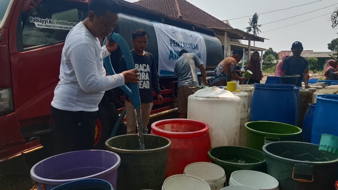 Krisis Air Bersih, Ruang Amal Indonesia Bantu Warga Desa Cijeruk Tangerang